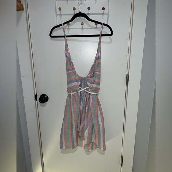 ASOS LIKE NEW PASTEL TIE BACK TANK TOP - Picture 5 of 5